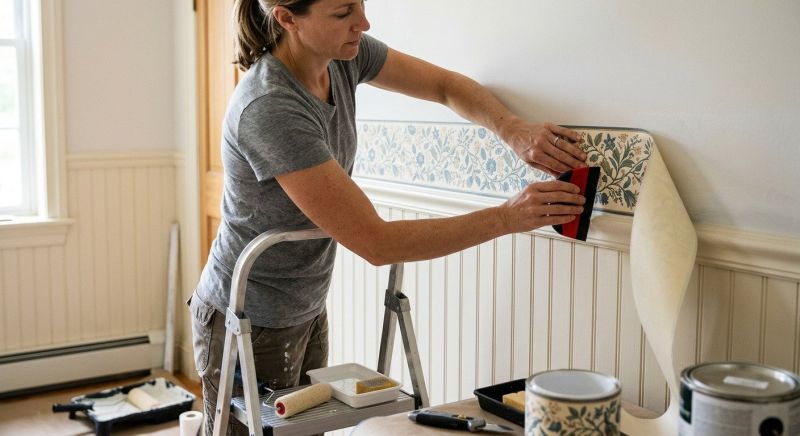 Bedroom Wallpaper Installation in Denver County, CO