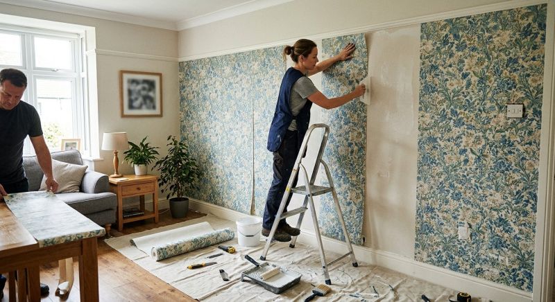 Kitchen Wallpaper Installation in Olathe, KS