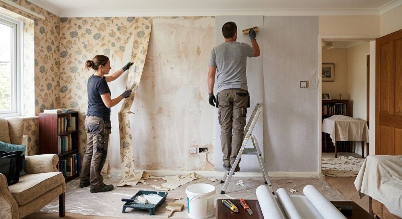 Wallpapering Service in Roswell, GA