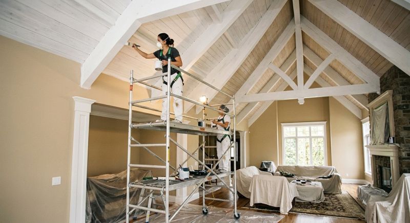 Accent Wall Painting in Wilmington, NC