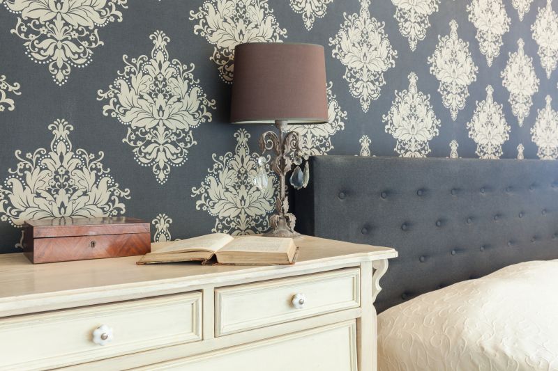 Bedroom Wallpaper Installation in Roswell, GA