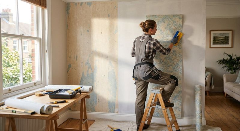 Commercial Wallpapering in Overland Park, KS