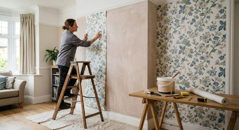Wall Covering Installation in Roswell, GA