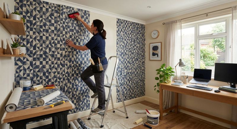 Wallpaper Border Installation in Conroe, TX