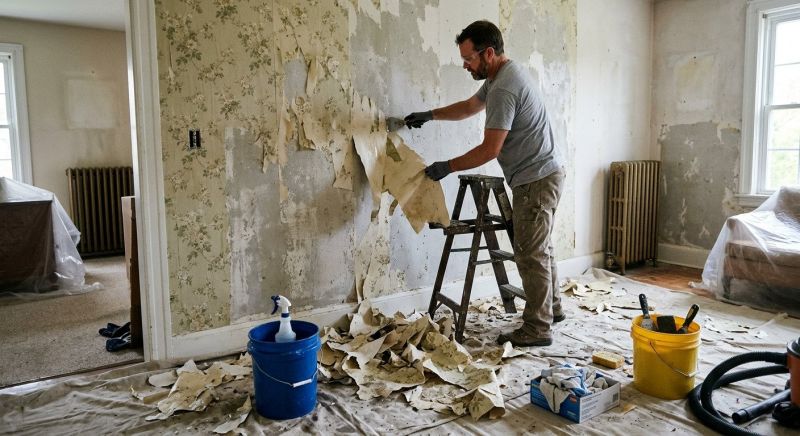Wallpaper Removal Service in Alpharetta, GA