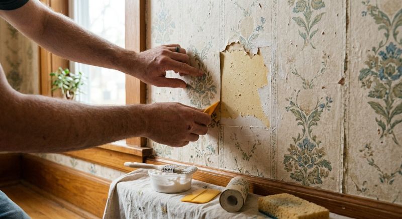 Wallpaper Repair in Overland Park, KS