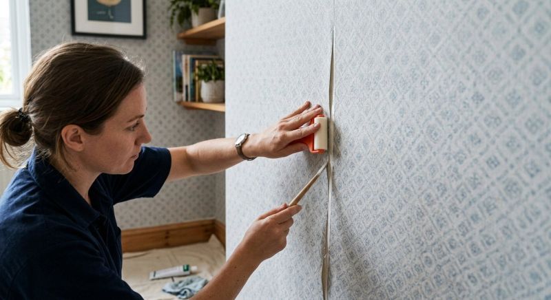 Wallpaper Seam Repair in Kansas City, MO