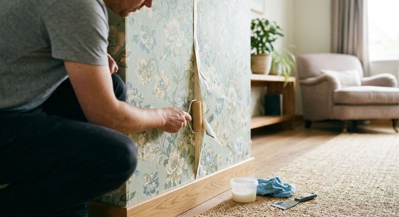 Wallpaper Seam Repair in Littleton, CO